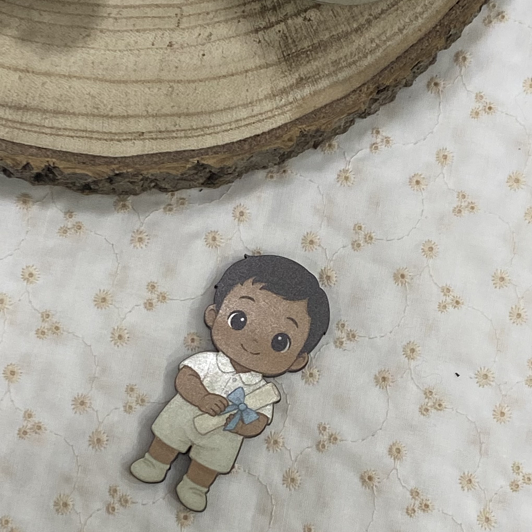 Bonequinho para eventos religiosos 7 cm 1