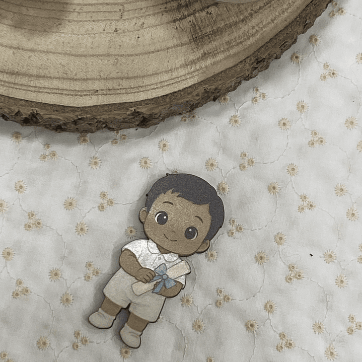 Bonequinho para eventos religiosos 7 cm 1