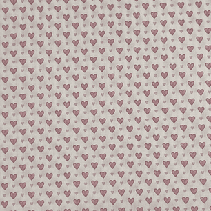 Tecido Com corações 