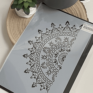 Stencil 20x30 cm mandala 190