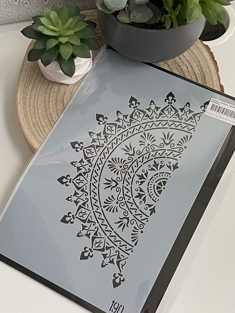 Stencil 20x30 cm mandala 190 1