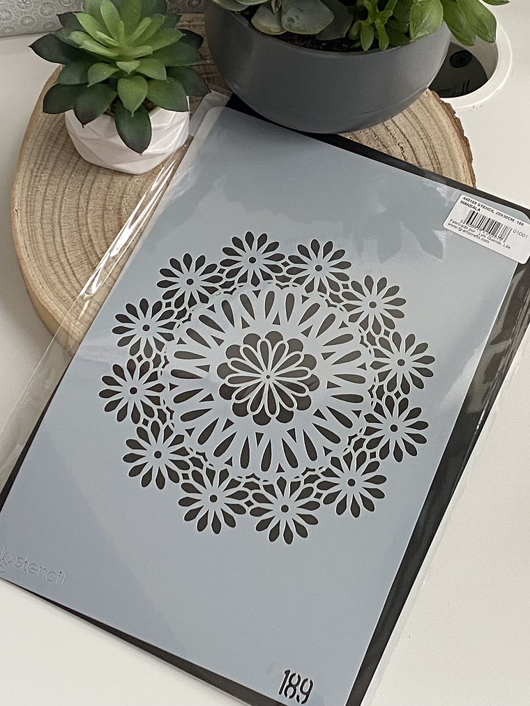 Stencil 20x30 cm mandala 189 1