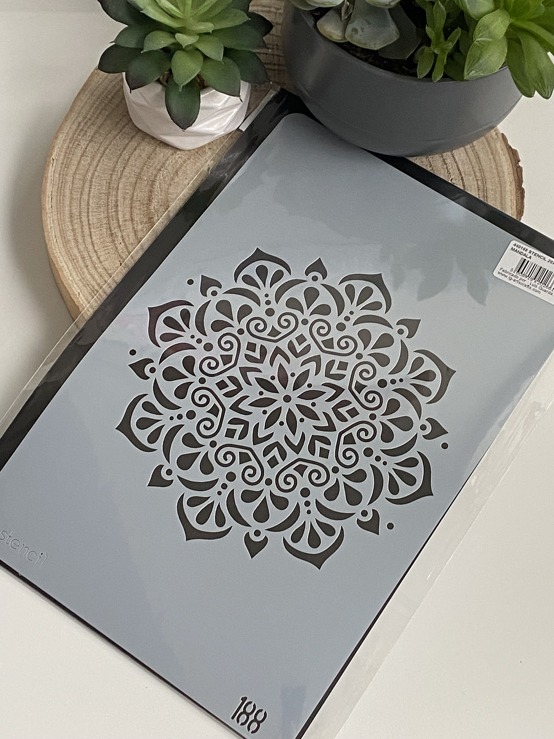 Stencil 20x30 cm mandala 188 1