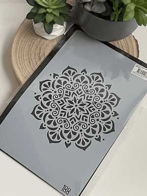 Stencil 20x30 cm mandala 188
