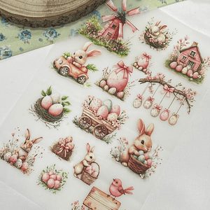 Transfer Páscoa 30x23 cm