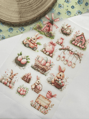 Transfer Páscoa 30x23 cm