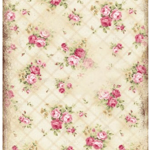 Papel de arroz 30x41cm Rosas vintage 