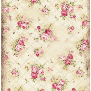 Papel de arroz 30x41cm Rosas vintage 