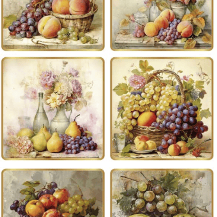 Papel de arroz “still life: fruits II”  1