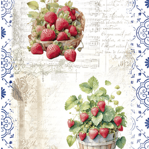  Papel Arroz 54×33 cm Strawberry II