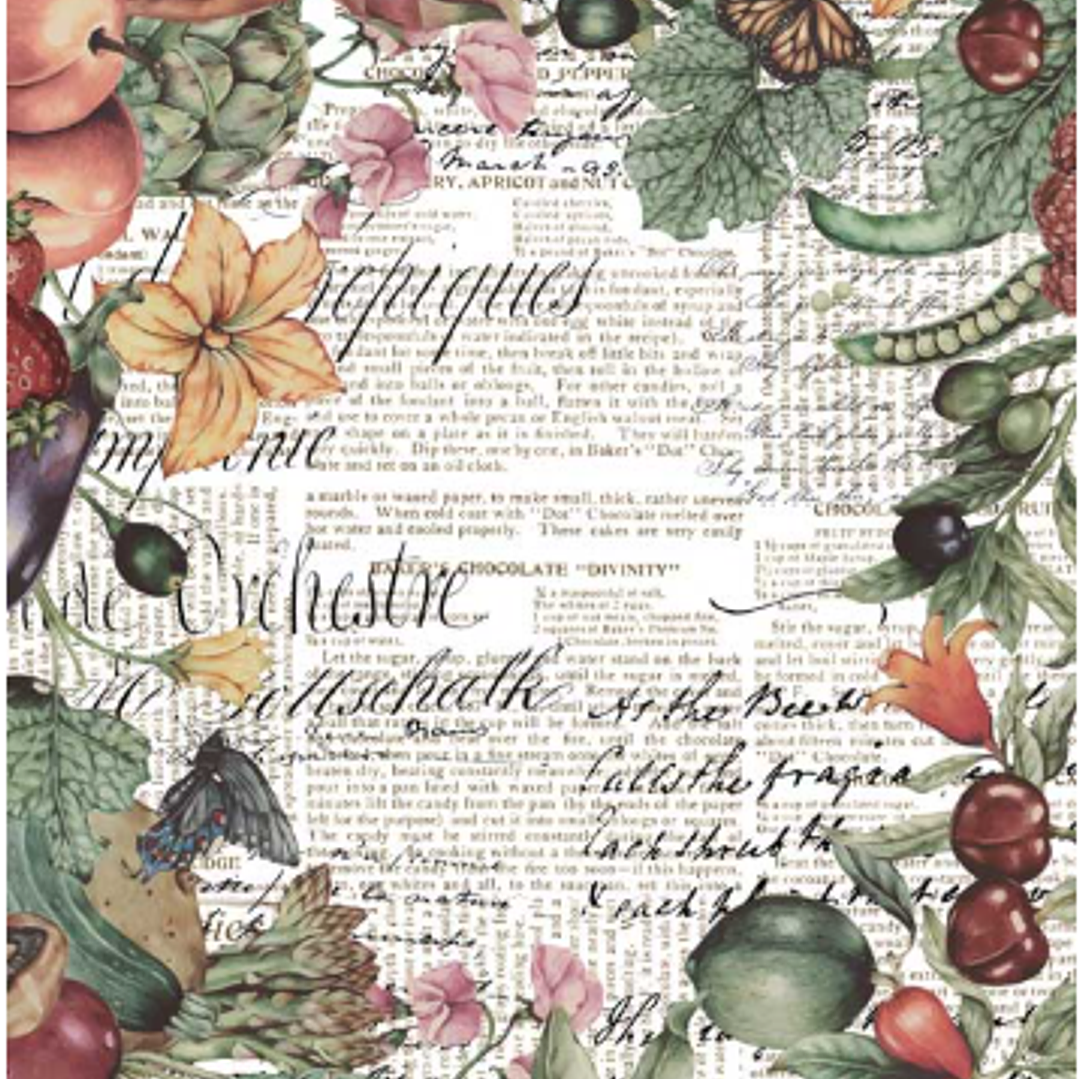 PAPEL ARROZ 54×33 PARTY IN THE ORCHARD 1