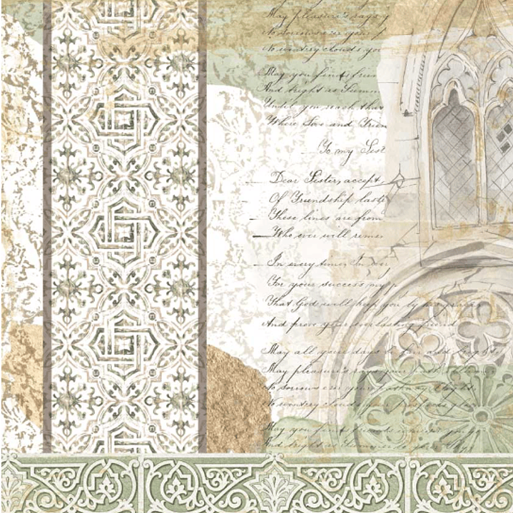 PAPEL ARROZ SCRAP THE KINGDOM OF THE ELVES 1