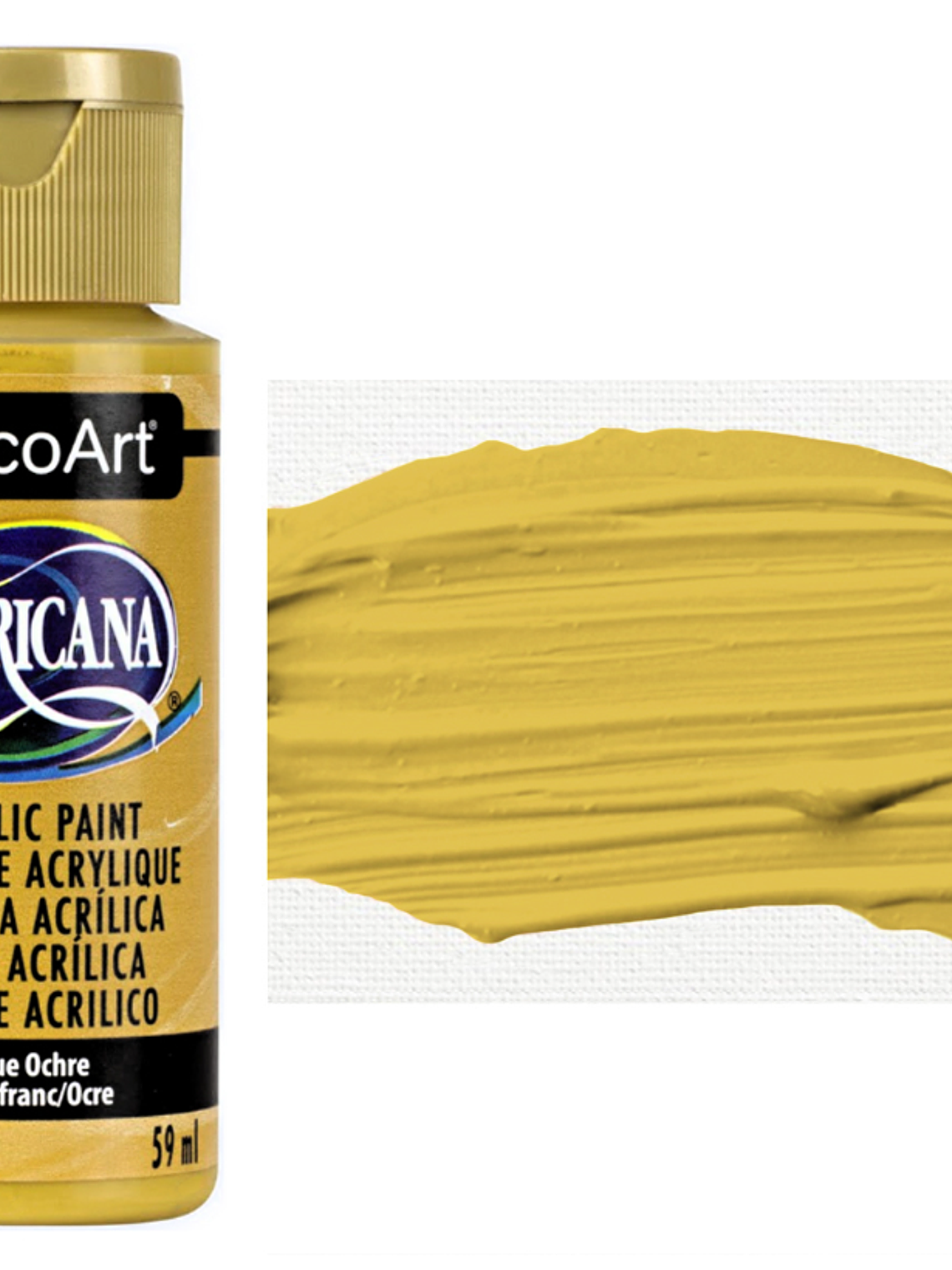 TINTA TRUE OCHRE AMERICANA 59ml 1