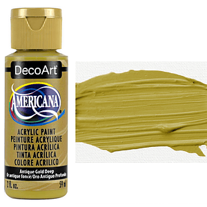 TINTA 59ML ANTIQUE GOLD DEEP AMERICANA 