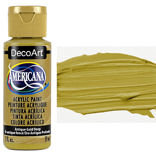 TINTA 59ML ANTIQUE GOLD DEEP AMERICANA 