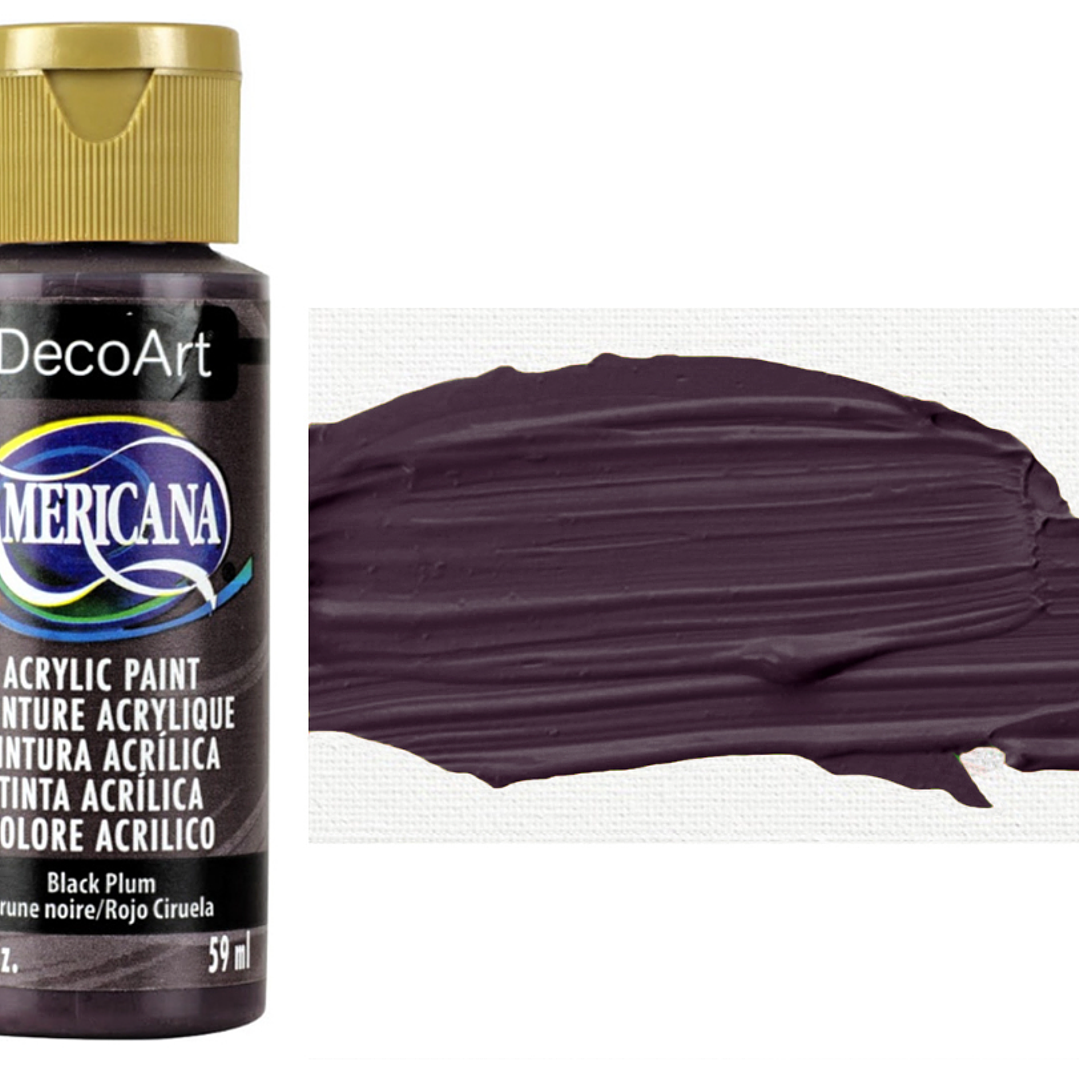 TINTA 59ML BLACK PLUM AMERICANA  1