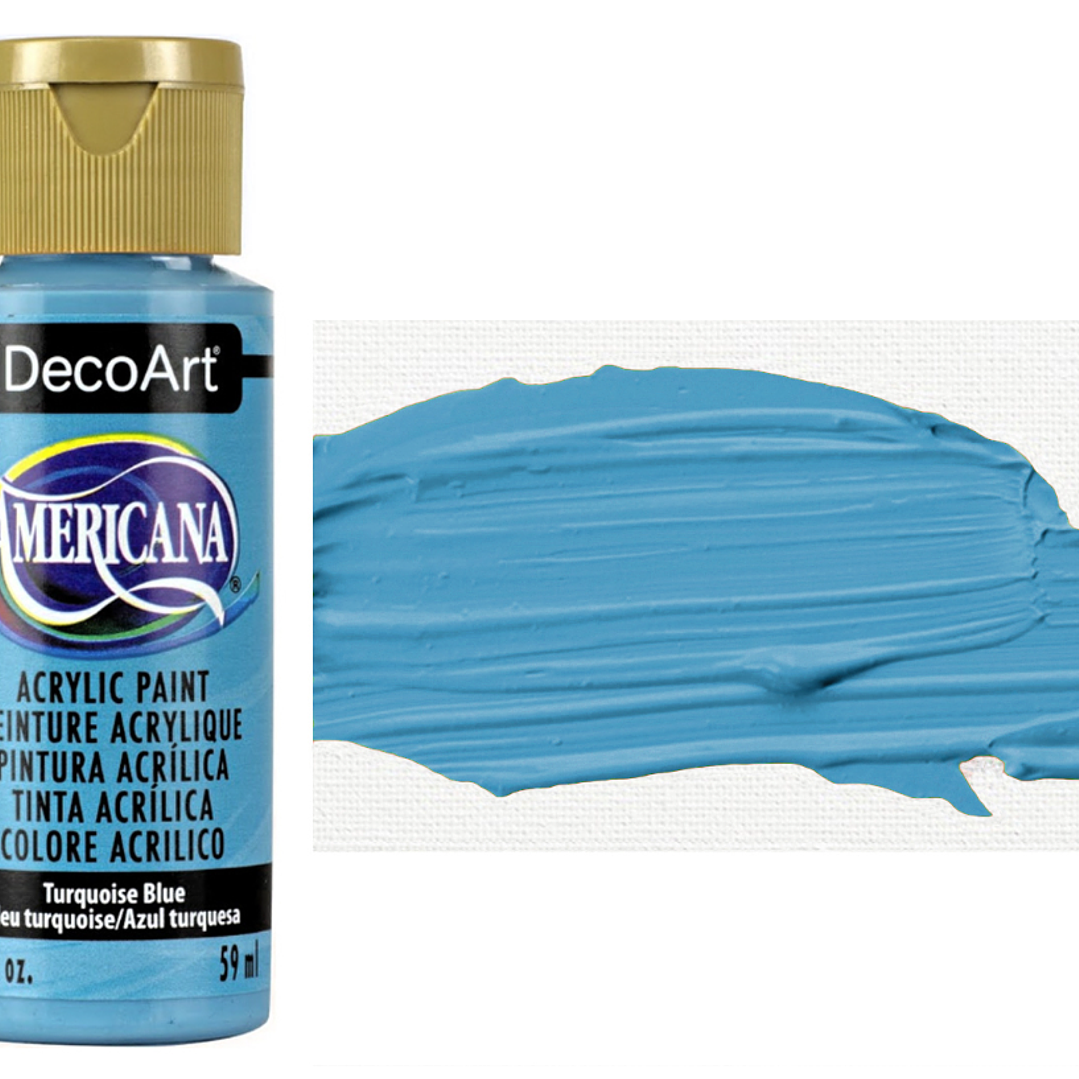 TINTA 59ML TURQUOISE BLUE AMERICANA  1
