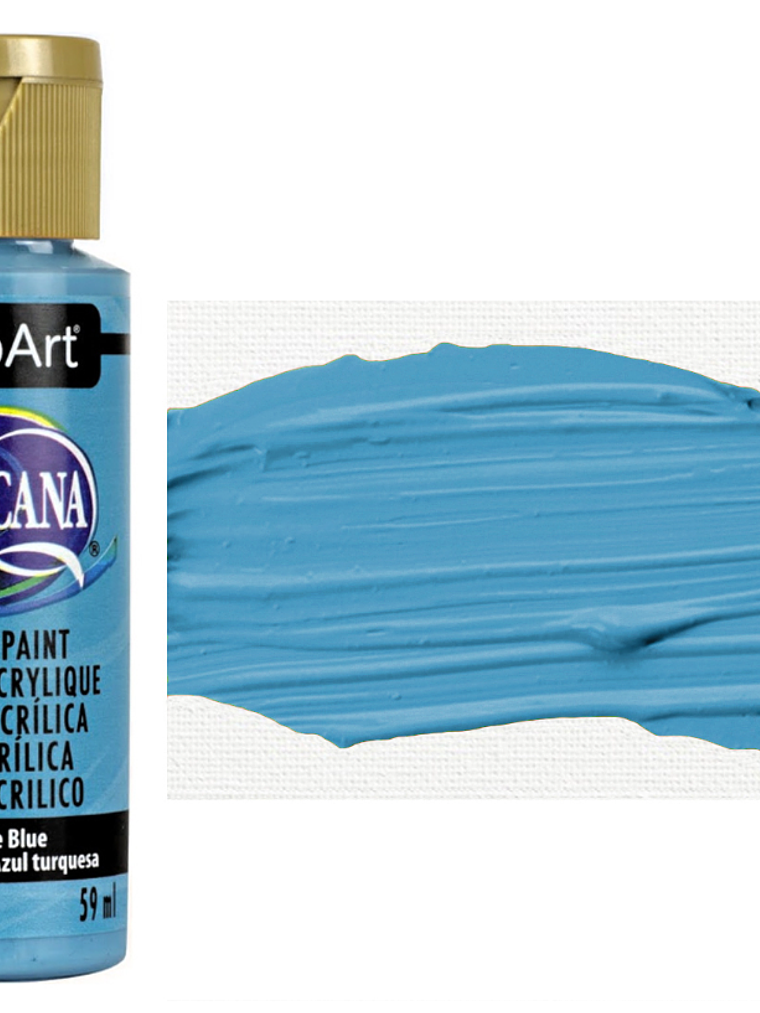 TINTA 59ML TURQUOISE BLUE AMERICANA  1