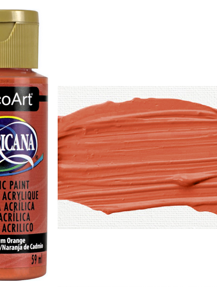 TINTA CADMIUM ORANGE AMERICANA 59ml 1