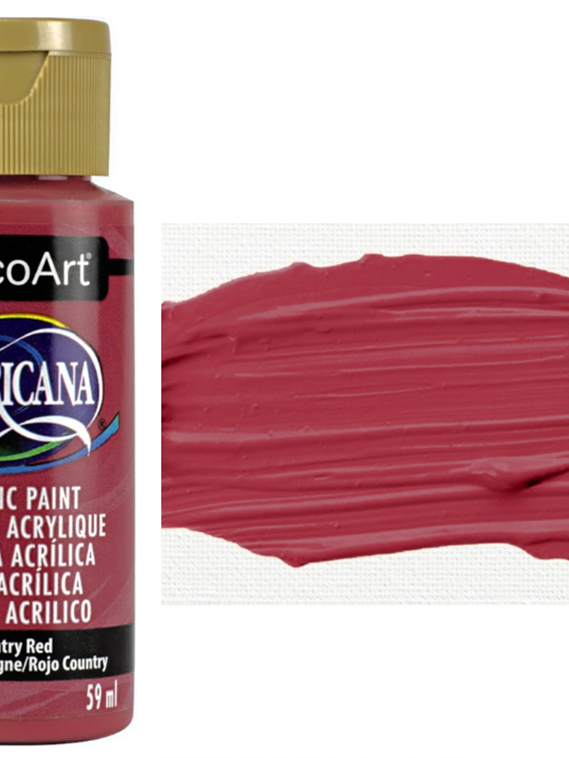 TINTA COUNTRY RED AMERICANA 59ml 1