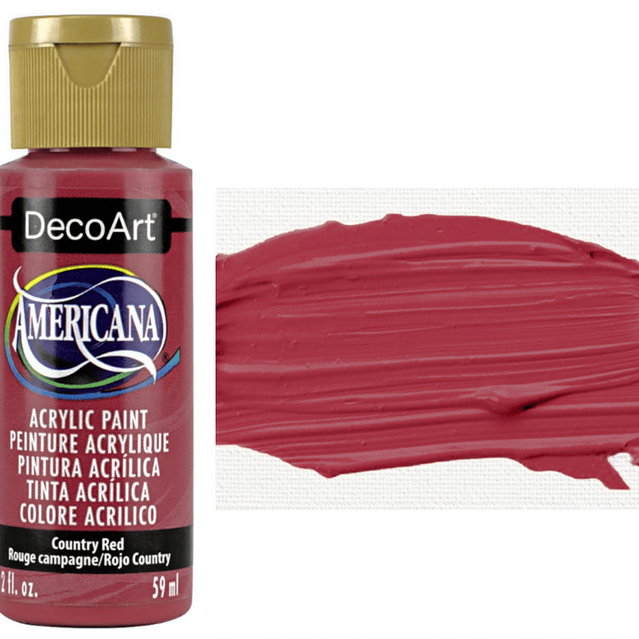 TINTA COUNTRY RED AMERICANA 59ml 1