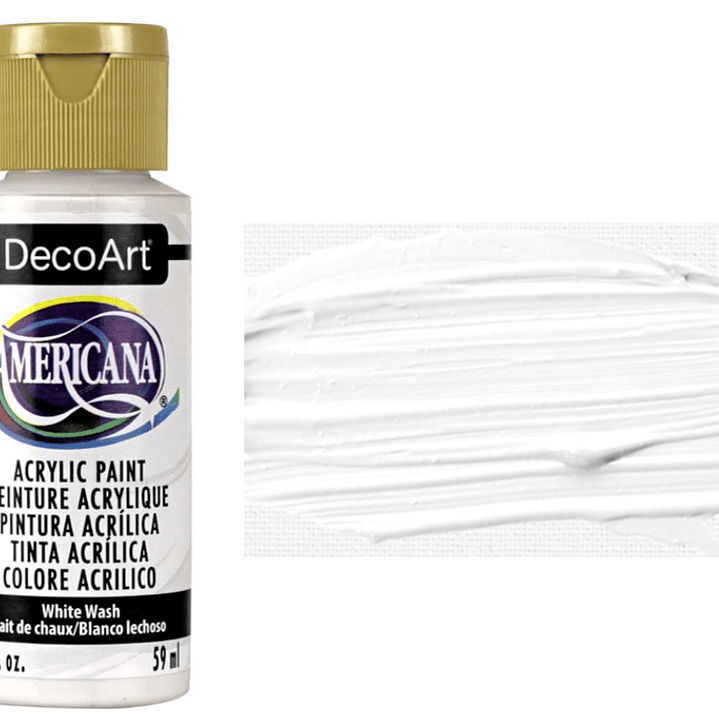TINTA WHITE WASH AMERICANA 59ml 1