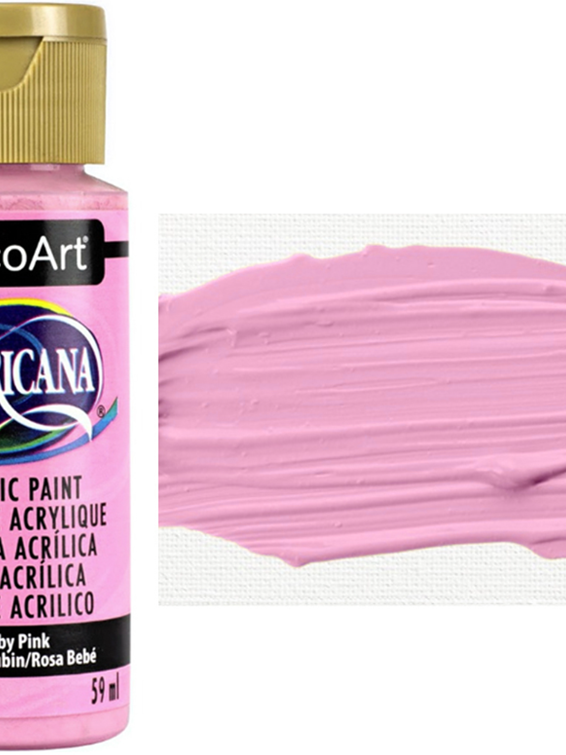 TINTA BABY PINK AMERICANA 59ml 1