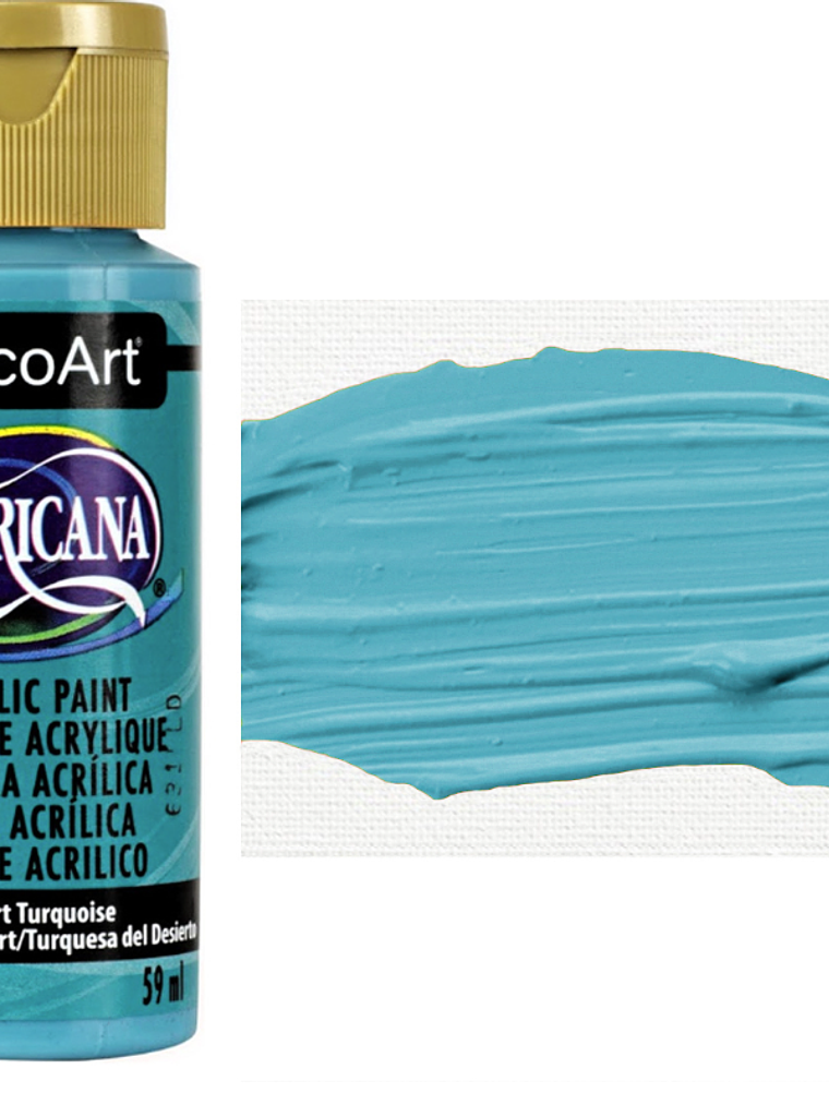 TINTA DESERT TURQU. AMERICANA 59ml 1