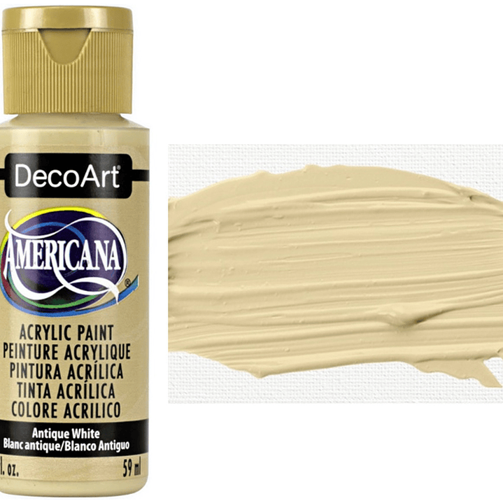 TINTA ANTIQUE WHITE AMERICANA 59ml 1