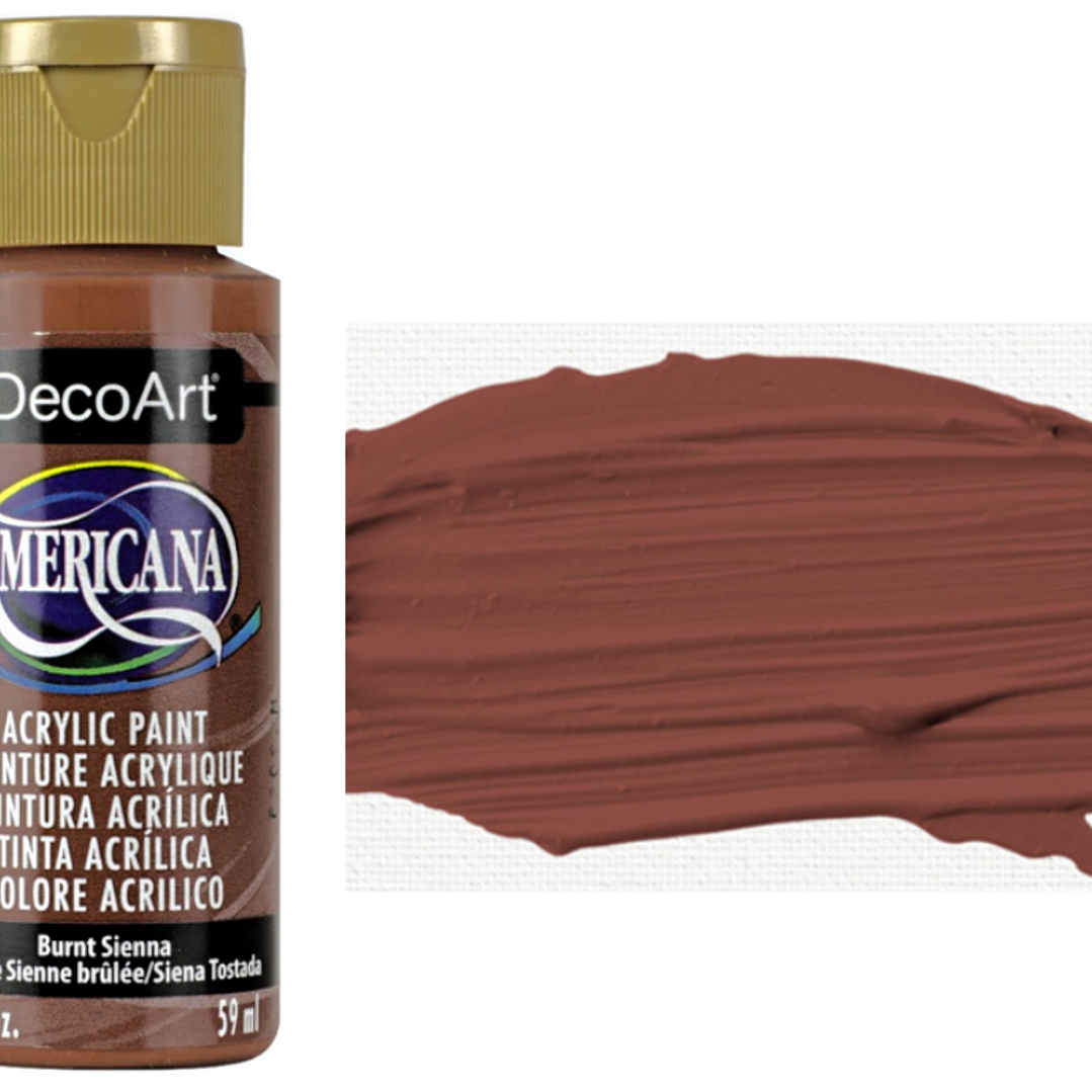 TINTA BURNT SIENNA AMERICANA 59ml 1