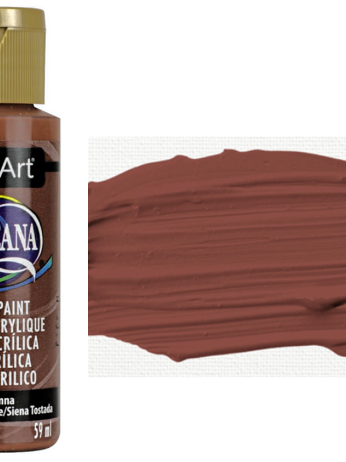 TINTA BURNT SIENNA AMERICANA 59ml 1