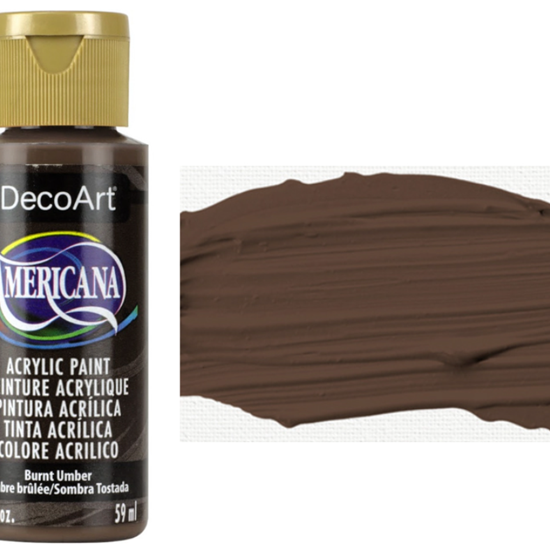 TINTA BURNT UMBER AMERICANA 59ml 1