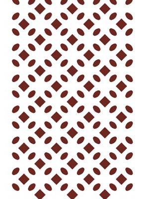 MISS STENCILS 14,5x24cm abstrato