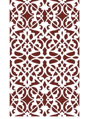 MISS STENCILS 14,5x24cm abstrato