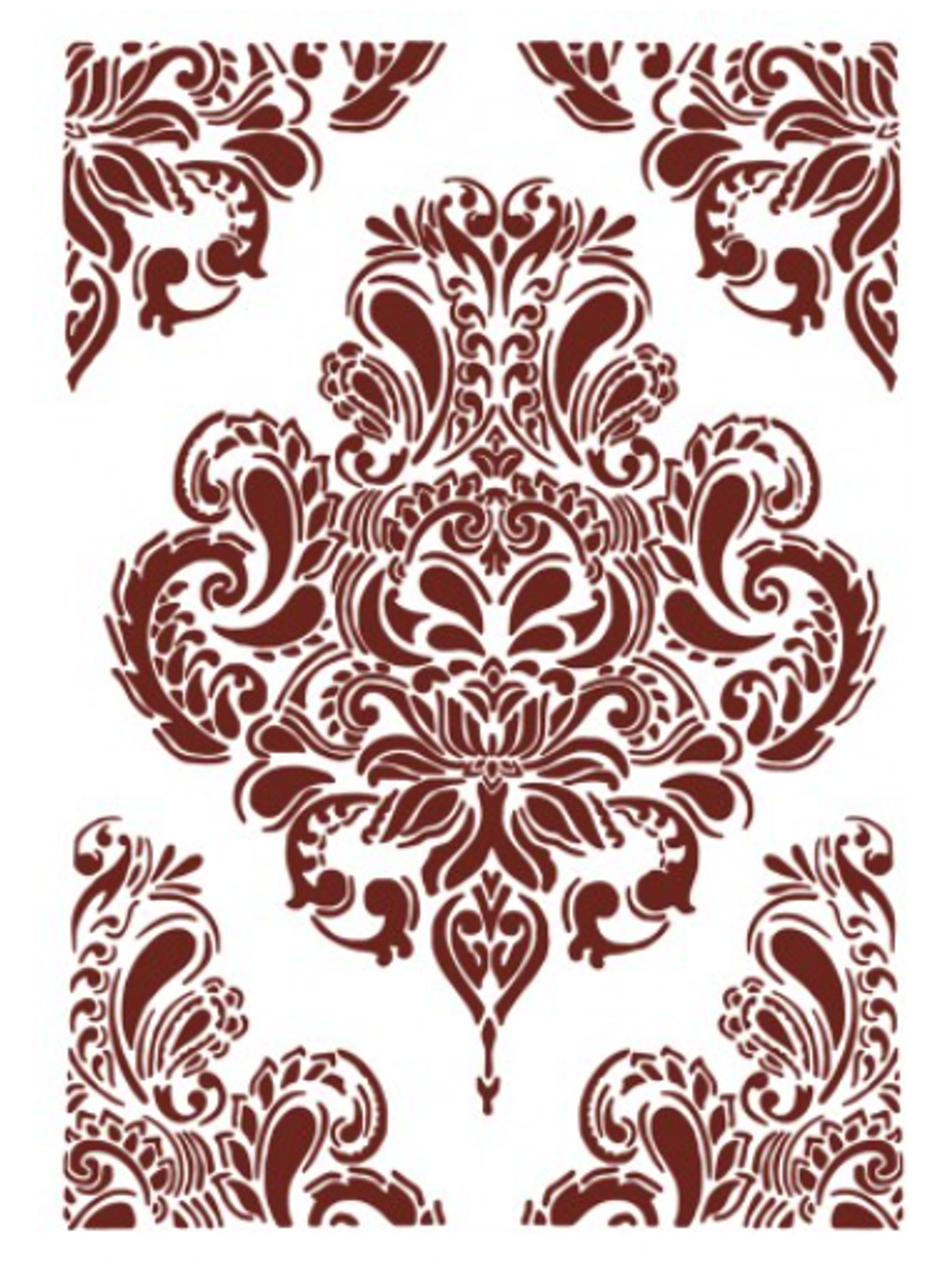 MISS STENCILS 24x35cm abstrato 1