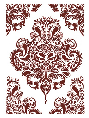 MISS STENCILS 24x35cm abstrato