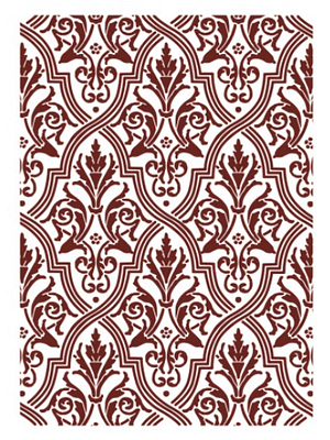 MISS STENCILS 24x35cm abstrato