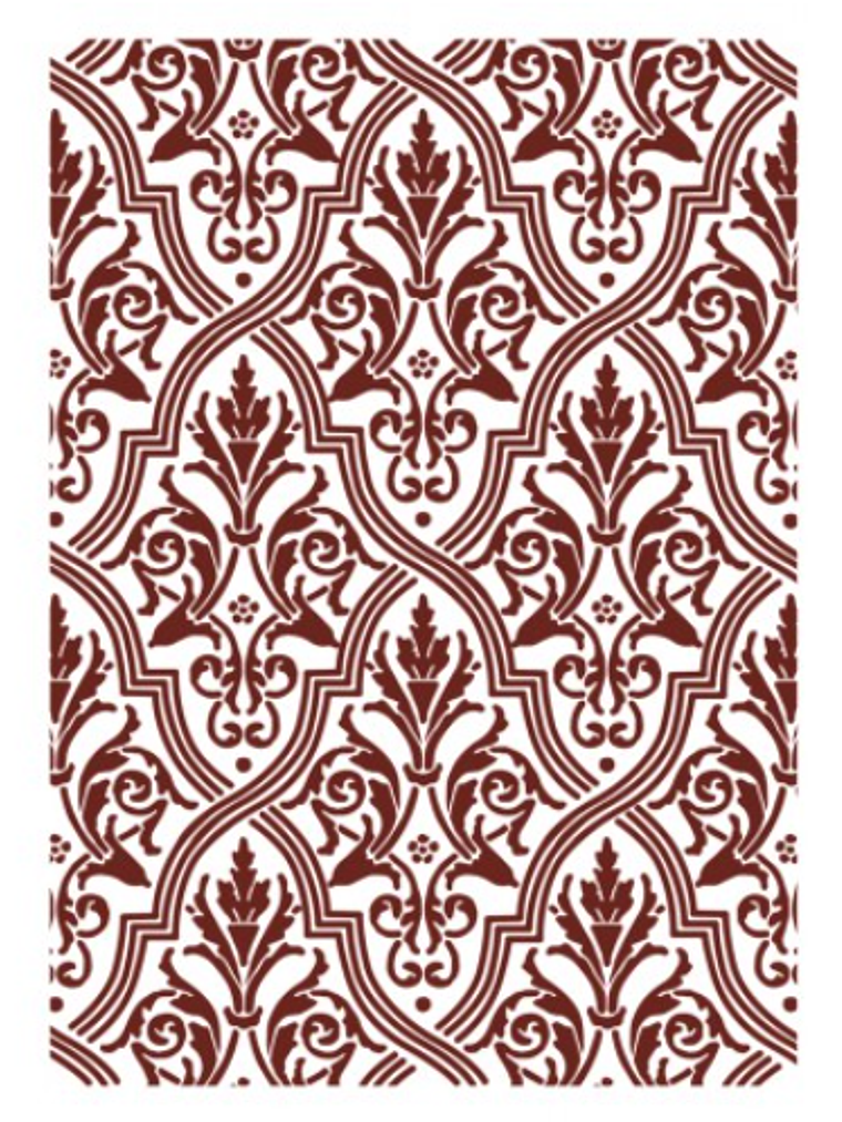 MISS STENCILS 24x35cm abstrato 1