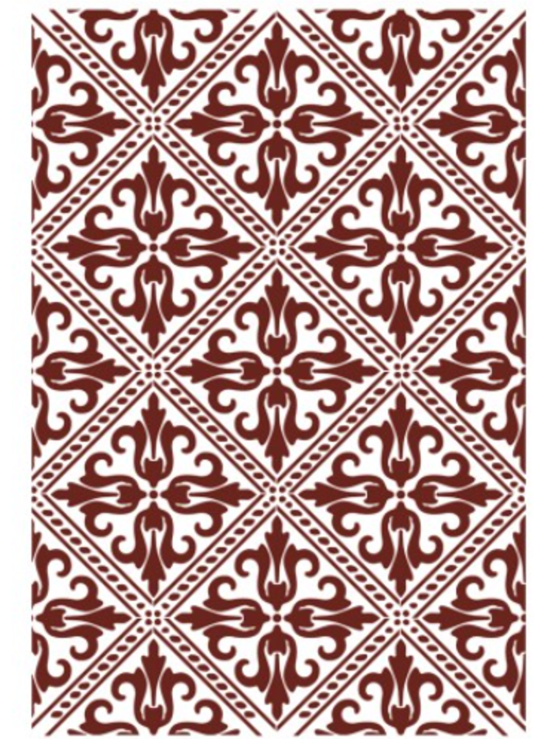 MISS STENCILS 24x35cm abstrato 1