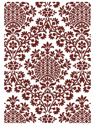 MISS STENCILS 24x35cm abstrato