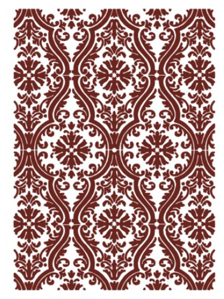 MISS STENCILS 24x35cm abstrato 1