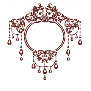 MISS STENCILS 24x35cm