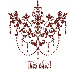 MISS STENCILS 24x35cm trés chic