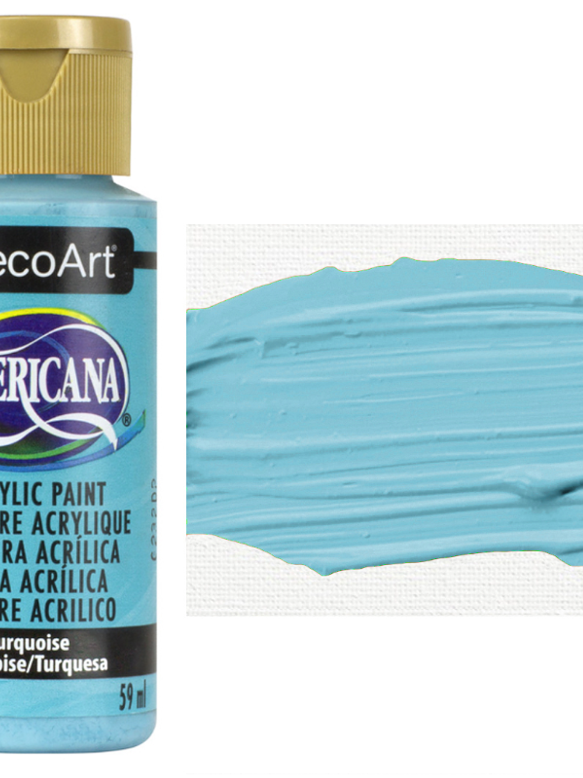 TINTA INDIAN TURQUOISE AMERICANA 59ml 1