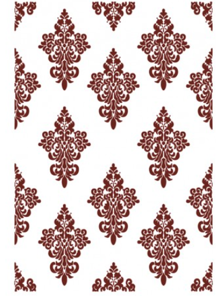 MISS STENCILS 24x35cm abstrato 1