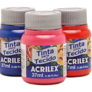 Tinta Tecido Acrílex mate 37ml