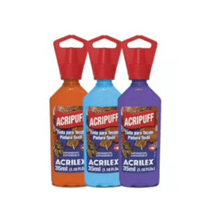 Tinta Tecido Acrilex dimensional