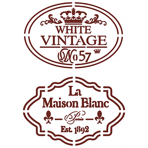 MISS STENCILS 21x28cm