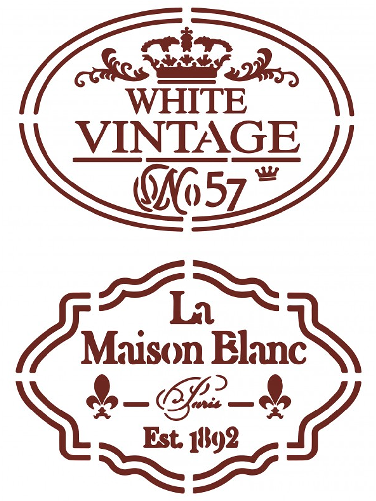 MISS STENCILS 21x28cm 1