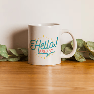 Estampagem em canecas